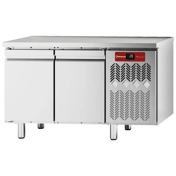 Geventileerde gekoelde tafel, 2 deuren GN 1/1 - Main Image