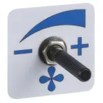 Geventileerde gekoelde vitrinetoonbank- met recht frontglas 90° met reserve - GRIJS - Image 3