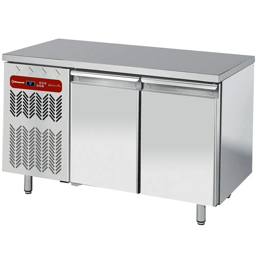 Geventileerde koeltafel, 2 deuren GN 1/1, groep aan linkse kant - Main Image