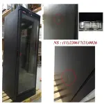 Geventileerde positieve T° vitrine 380 Liter, zwart - Image 2