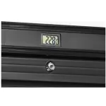 Geventileerde positieve T° vitrine 380 Liter, zwart - Image 3