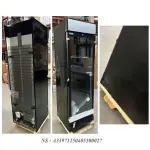 Geventileerde positieve vitrine 382 liter ZWART met lichtbak - Image 3