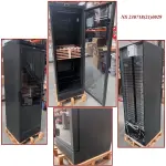 Geventileerde wijnkast vitrine, 380 liter, ZWART - Image 2