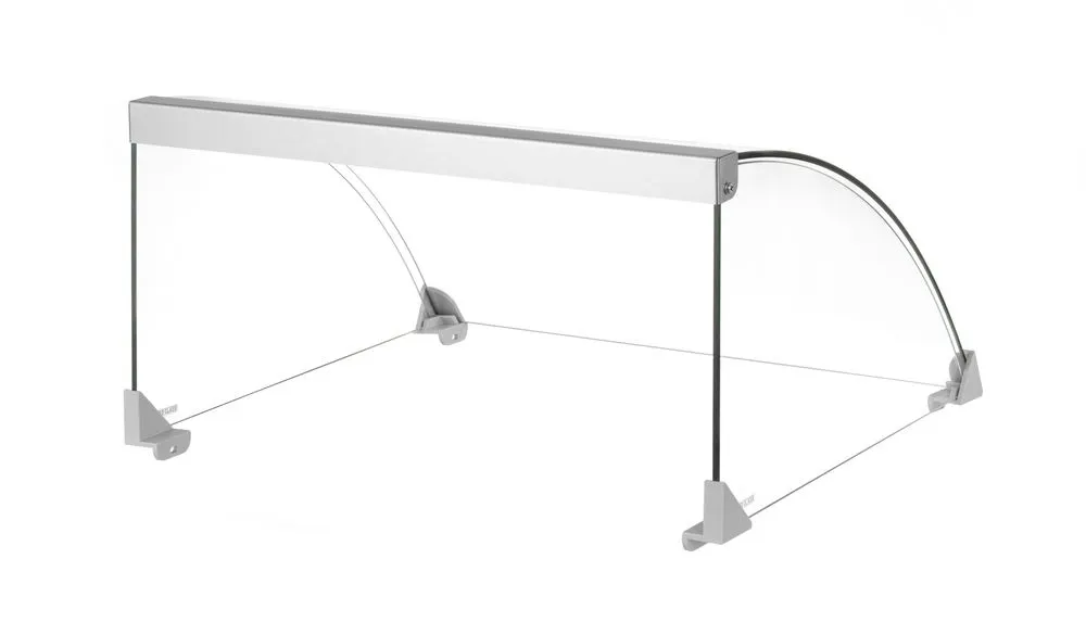 Glazen cover voor worstenroller grill - Main Image