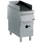 Grill op gas, rooster in gietijzer, met onderstel - Main Image