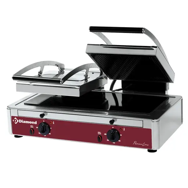 Grill panini DUBBEL model vitrokeramisch - Main Image