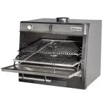 Houtskooloven-BBQ, GN 1/1 + GN2/4 (75 Kg/h)/Roestvrij staal - Main Image