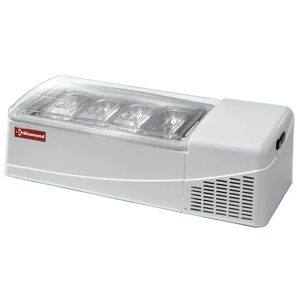 Ijscremebewaarder, 4-8 smaken "white" - Main Image