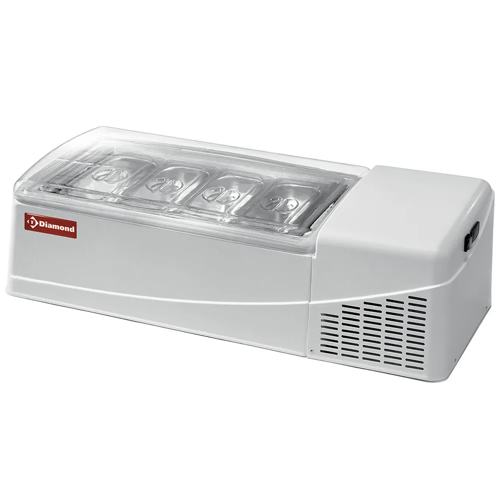 Ijscremebewaarder, 4-8 smaken "white" - Main Image Ijscremebewaarder, 4-8 smaken "white" - Main Image