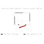 Kamer ISO 80, afm. int. 1830 x 1430 xh 2030 mm (5,31 m³) - Image 5