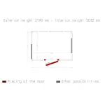 Kamer ISO 80, afm. int. 2630 x 1830 xh 2030 mm (9,77 m³) - Image 5