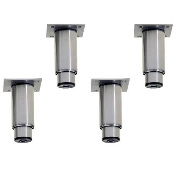 Kit van 4 regelbare poten in RVS voor kasten - Main Image