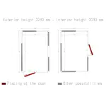 Koelcel ISO 100, binnen afmetingen 2230 x 3430 xh 2230 mm (17,06 m³) - Image 2