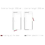Koelcel ISO 100, binnen afmetingen 2230 x 5030 xh 2230 mm (25,01 m³) - Image 2