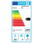 Koelkast geventileerd 1400 liter, 2 deuren GN 2/1, op wielen - Image 2