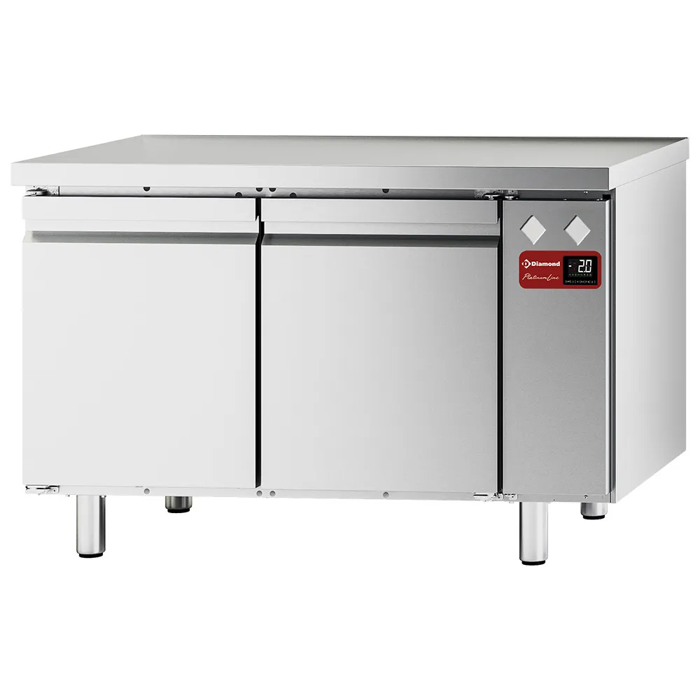 Koeltafel, geventileerd, 2 deuren GN 1/1, (zonder groep) - Main Image