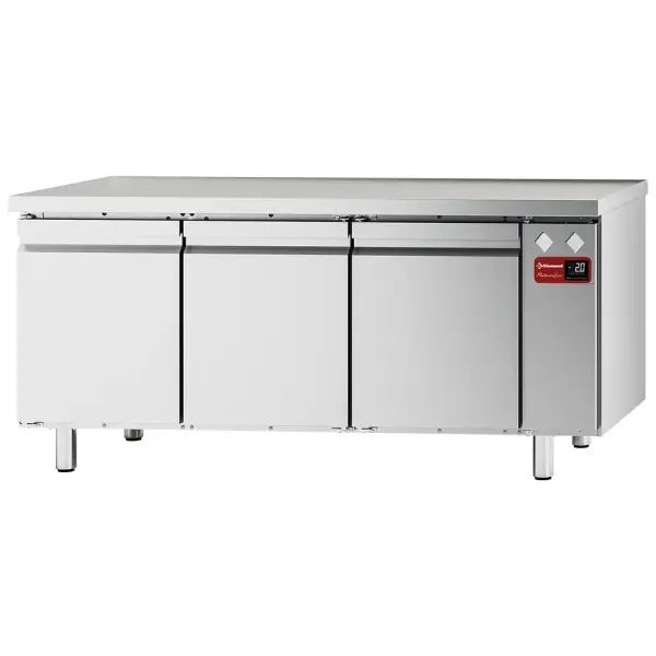 Koeltafel, geventileerd, 3 deuren GN 1/1, (zonder groep) - Main Image