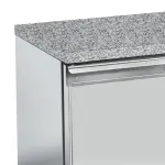 Koeltafel, geventileerd, 4 deuren EN 600x400 - Top in graniet - Image 4