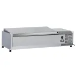 Koeltafel, geventileerd, GN 1/1, op wielen, 2 met remmen - Image 4