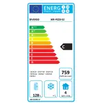 Koeltafel voor pizzeria, 2 deuren EN 600x400, 5 neutrale laden EN 600x400, op wielen, 2 met remmen - Image 2