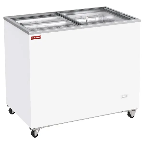 Kofferdiepvriezer, 303 liter, schuifdeksels op wielen - Main Image