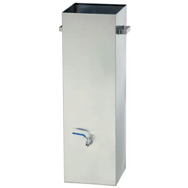 Kuip met afvoer, reiniging spitten en bescherming tussen gas branders - Main Image