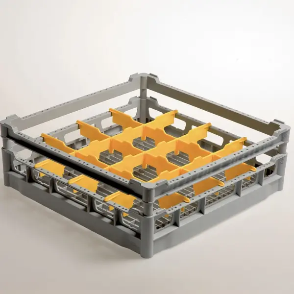 Mand 16 glazen Ø 113 mm, h130, Polyprop. - Main Image