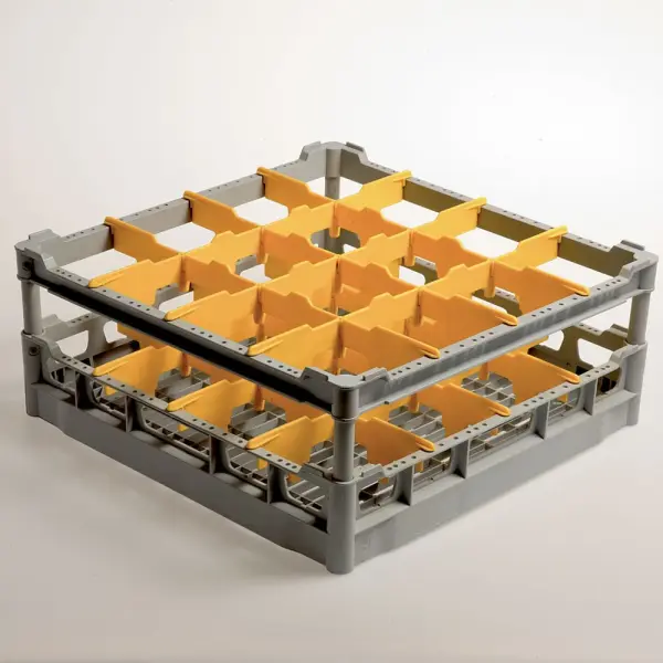 Mand 16 glazen Ø 113 mm, h165, Polyp. - Main Image