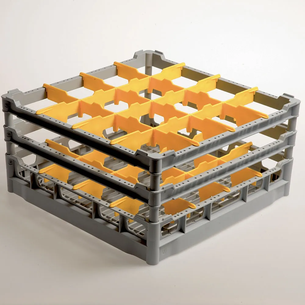 Mand 16 glazen Ø 113 mm, h210, Polyp. - Main Image