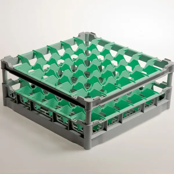 Mand 36 glazen Ø 73 mm, h165, Polyprop. - Main Image