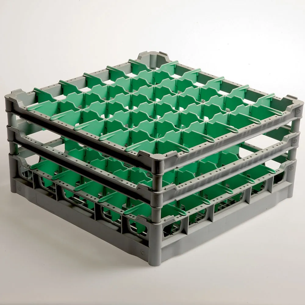 Mand 36 glazen Ø 73 mm, h210, Polyp. - Main Image