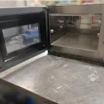 Microgolfoven in RVS, (GN 2/3),1800 W. (34 Lt), mechanisch - Image 3