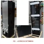 Negatieve gekoelde vitrine 221 liter - 7 vaste niveaus - ZWART - Image 2