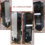 Negatieve gekoelde vitrine 221 liter - 7 vaste niveaus - ZWART - Image 3