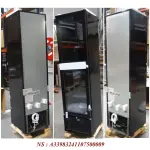 Negatieve gekoelde vitrine 221 liter - 7 vaste niveaus - ZWART - Image 5