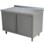 Neutraal werktafelkast met draaideuren - Main Image