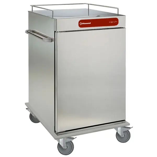 Neutrale wagen voor maaltijden, 10 GN 2/1 - Main Image