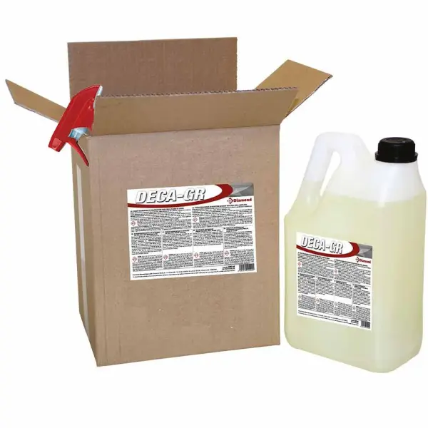 Ontkolingsmiddel en ontvetter voor ovens, grillen, kookplaten - 2 BD. x 5 LT/6,25 KG + PULV. (+ Verstuiver) - Main Image