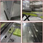 Open onderstel op verstelbare poten in R.V.S. - Image 2