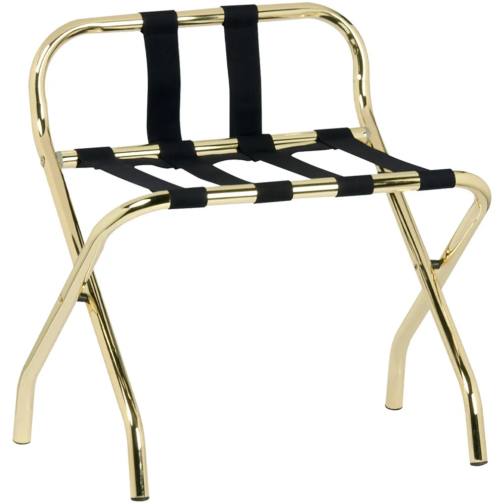 Opvouwbaar bagagerek, verguld - Main Image