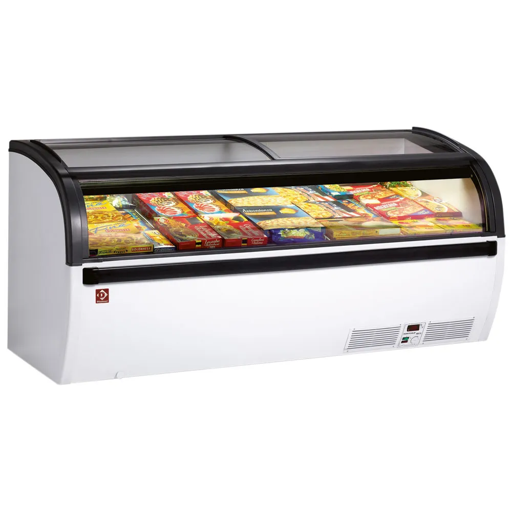 Panoramische diepvriezer schuifglas deuren - Main Image