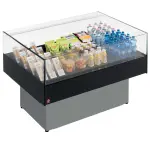 Panoramische gekoelde self-service toonbank - GRIJS/ZWART - Image 2