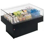 Panoramische gekoelde self-service toonbank - ZWART - Image 2