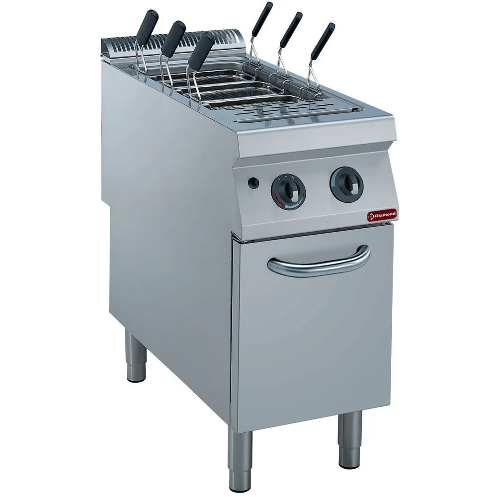 Pastakoker gas, 1 kuip GN 1/1, op meubel (zonder korven) - Main Image