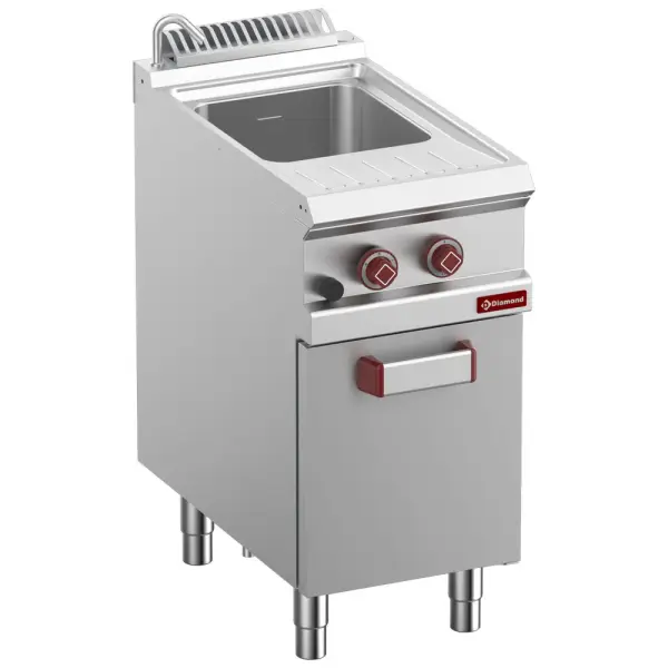 Pastakoker op gas, 1 kuip 26 liter (zonder manden), op kast - Main Image