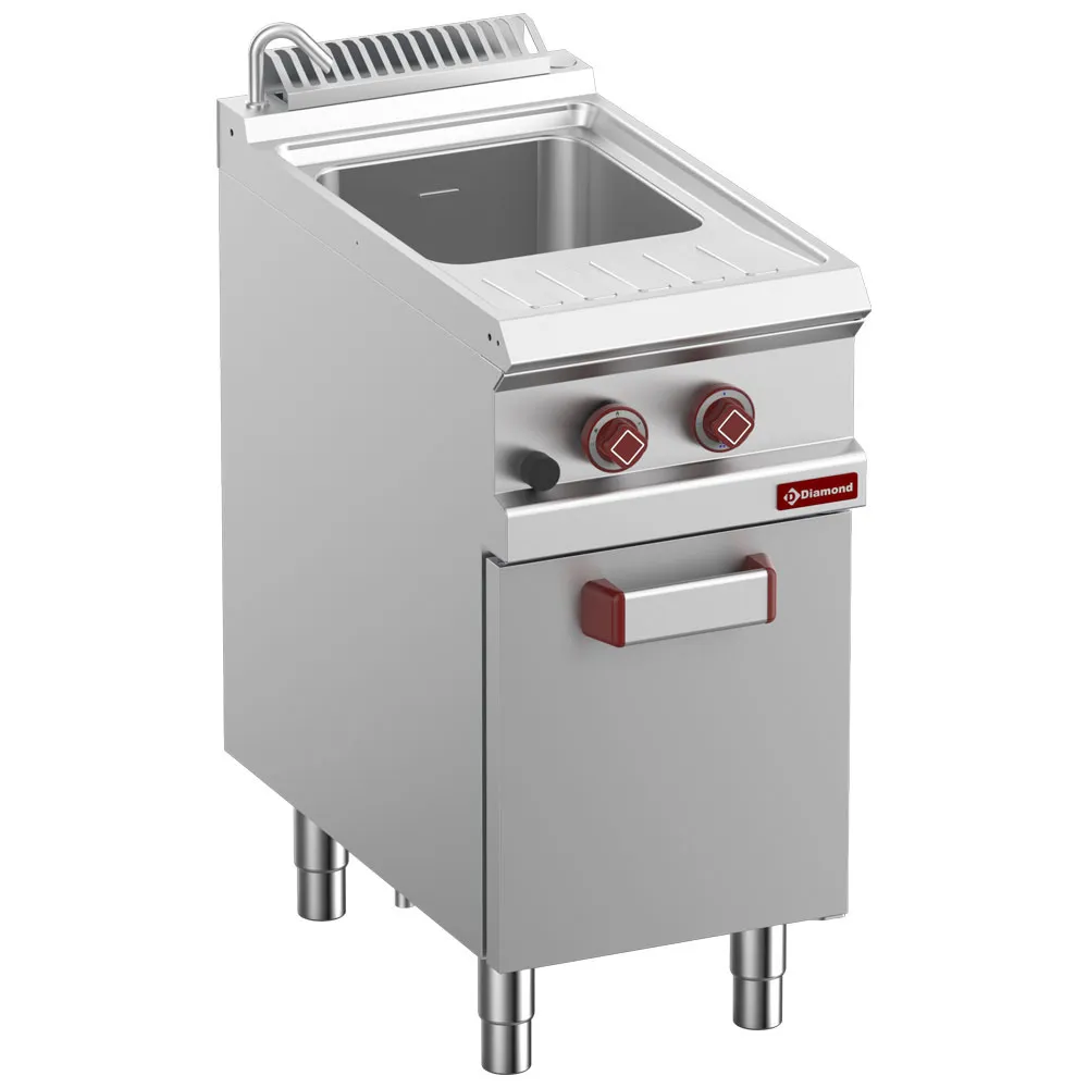 Pastakoker op gas, 1 kuip 26 liter (zonder manden), op kast - Main Image