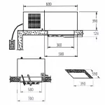 Plafond koelgroep T° -15°-25° - Image 2