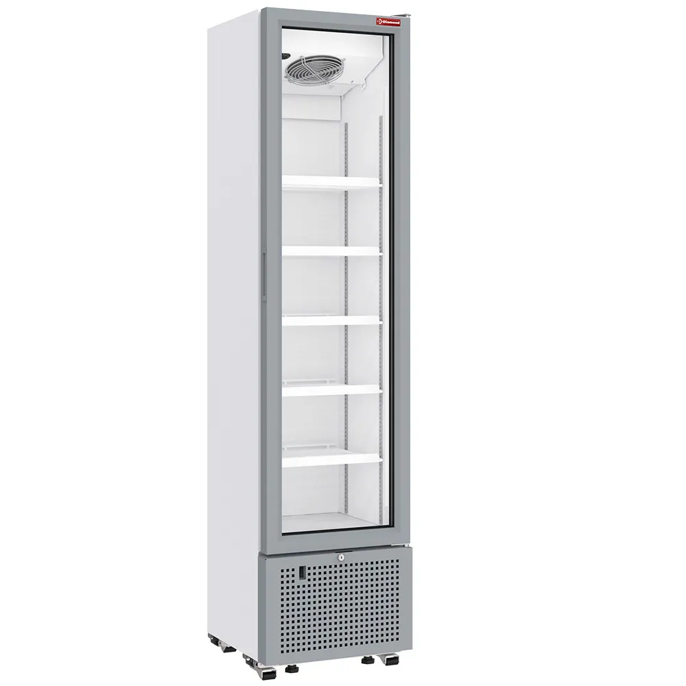 Positieve gekoelde vitrine 221 liter WIT - Main Image