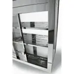 Positieve uitstalvitrine, 4 glazen zijden, 2 schuifdeuren - Image 2