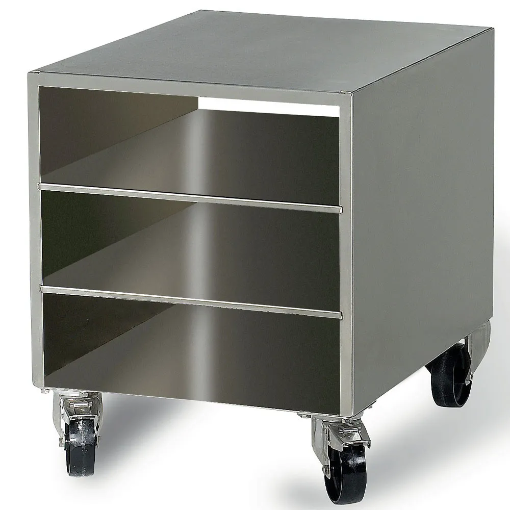 R.V.S. steun kast voor vacuummachine, op wielen, verwijderbaar - Main Image